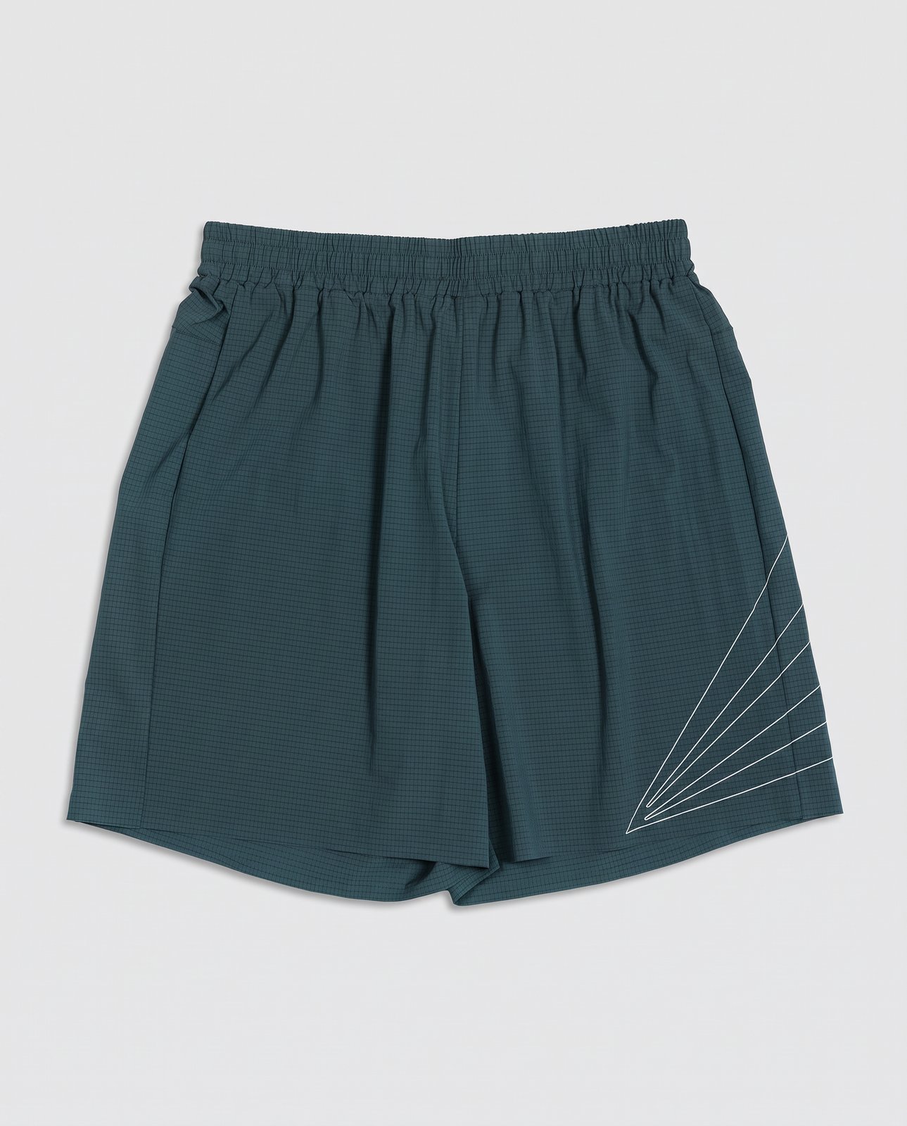 Performance Flash Shorts Mens — Deep Teal — packshot