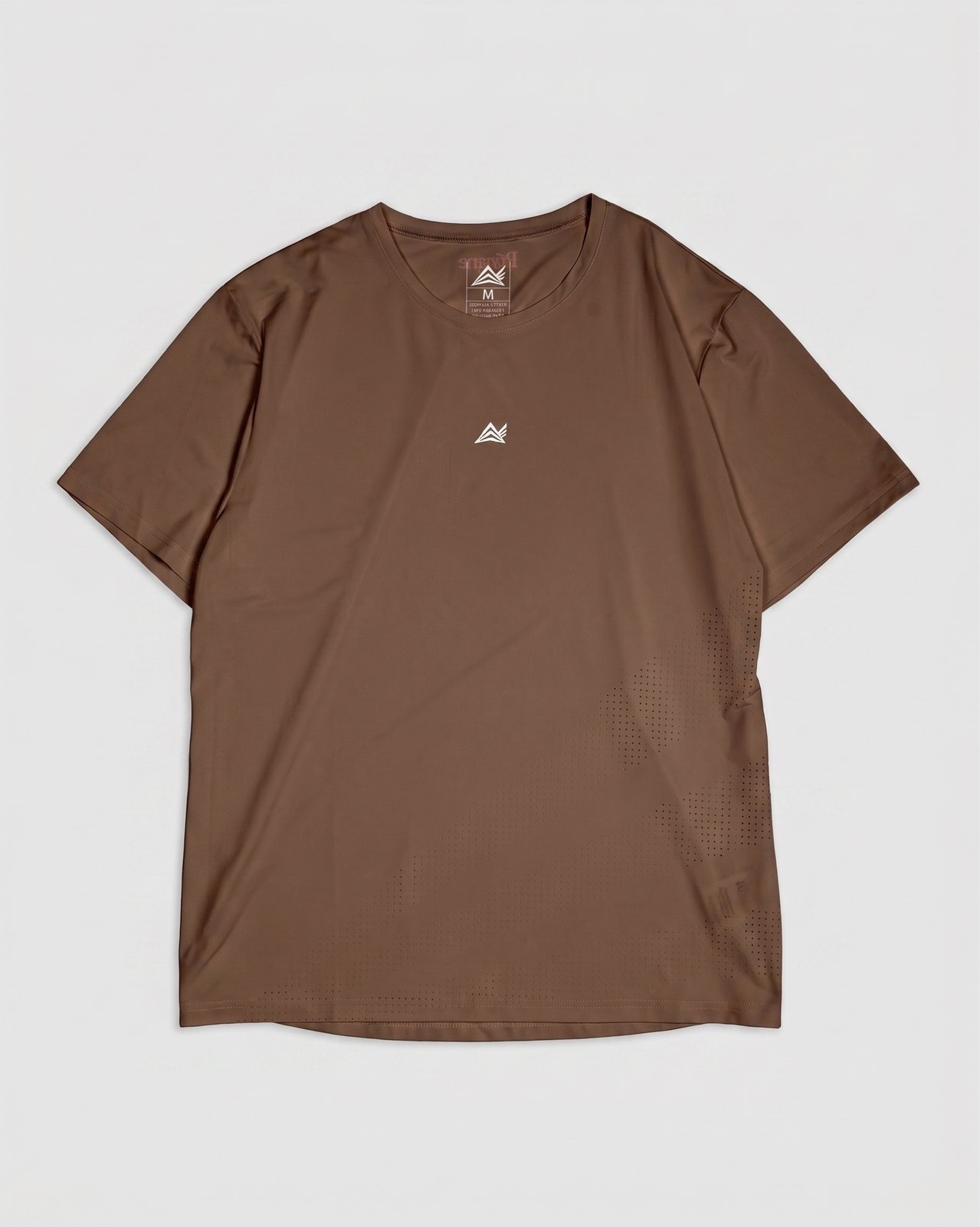 Performance Flash Tee Womens — Walnut Brown — packshot