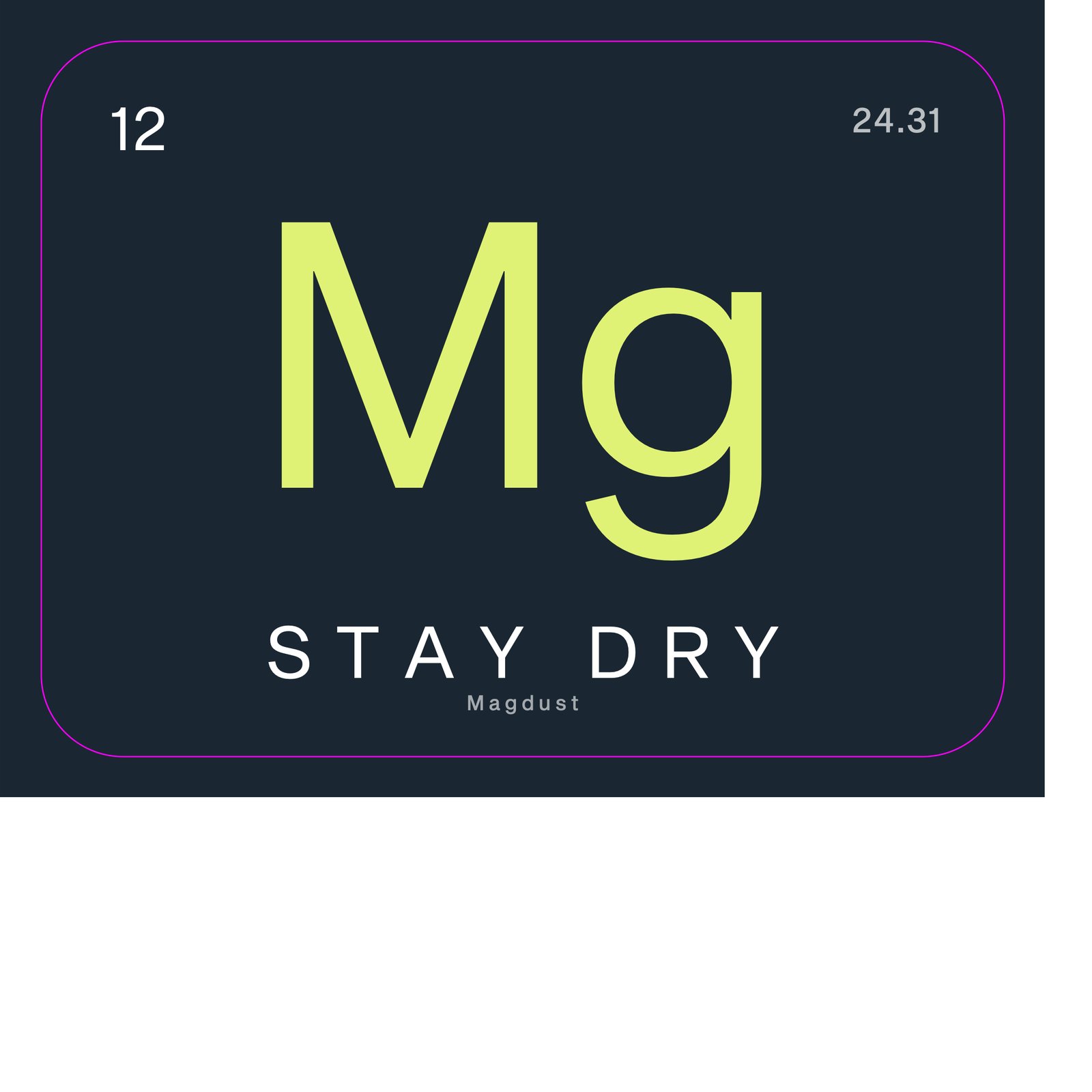 Mg sticker — artwork (STickers)
